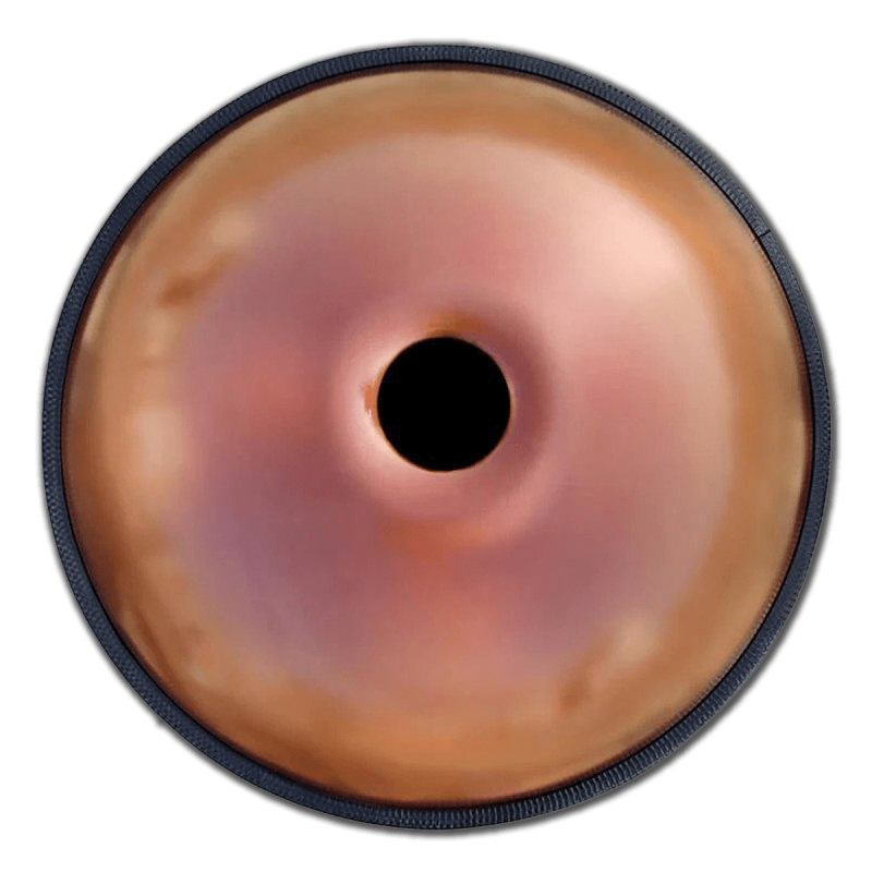 Copper Coloured Handpan – 10 Notes – D Minor