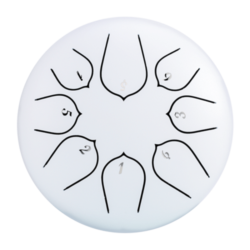 tongue drum for children kid white color